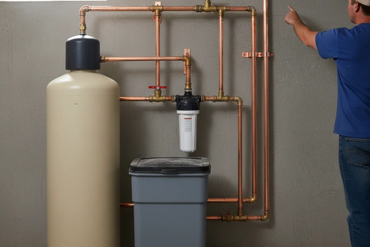 Whole-house water treatment system installed in Meridian